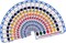 Watercolor Paint Set for Kids - Pack of 24 Water Coloring Set with 8 Washable Colors & Paintbrush - Arts & Craft Supply